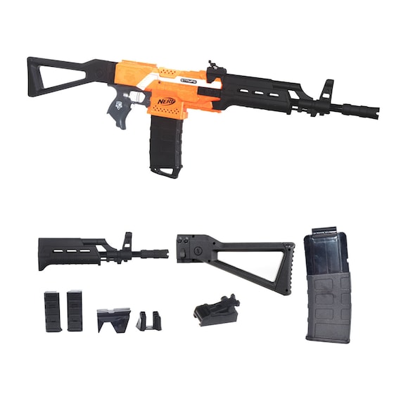 Blasterkit Imitation AK Style Kits Model A for Nerf Stryfe Modify Toy 