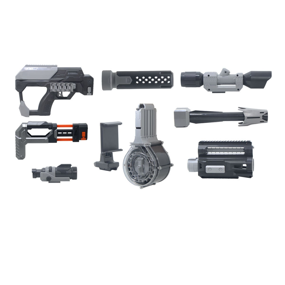 Born Pretty Toy Gun Modification Accessoires Set pour Nerf N-strike