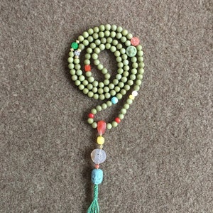 Polished Gobi Agate Long Necklace