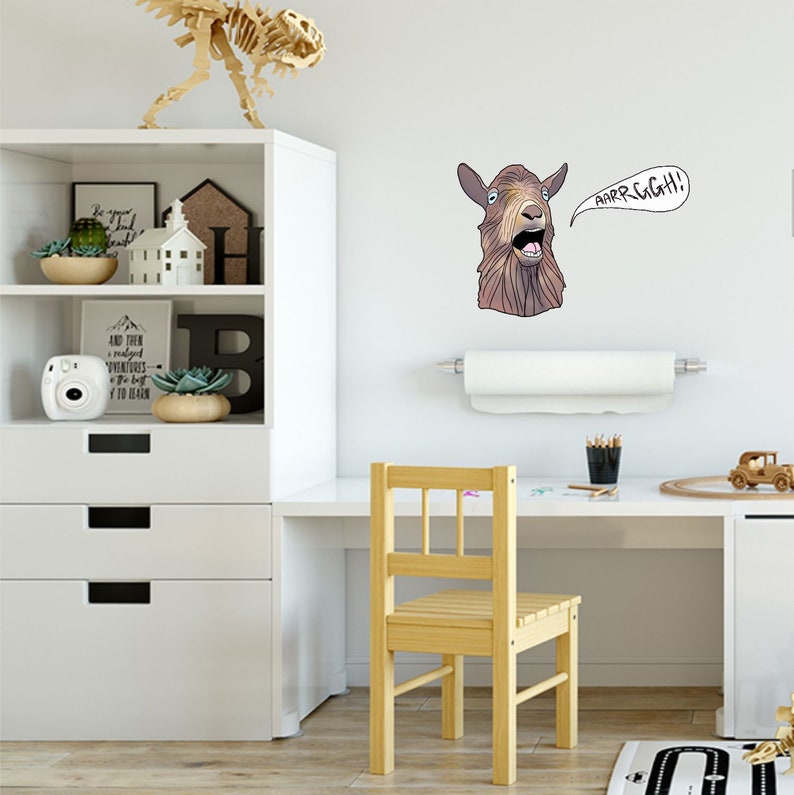 Screaming Goat wall stickerdecal