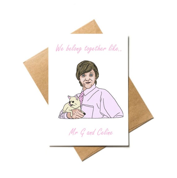 Chris Lilley Mr G Summer Heights High Card With Decal Etsy