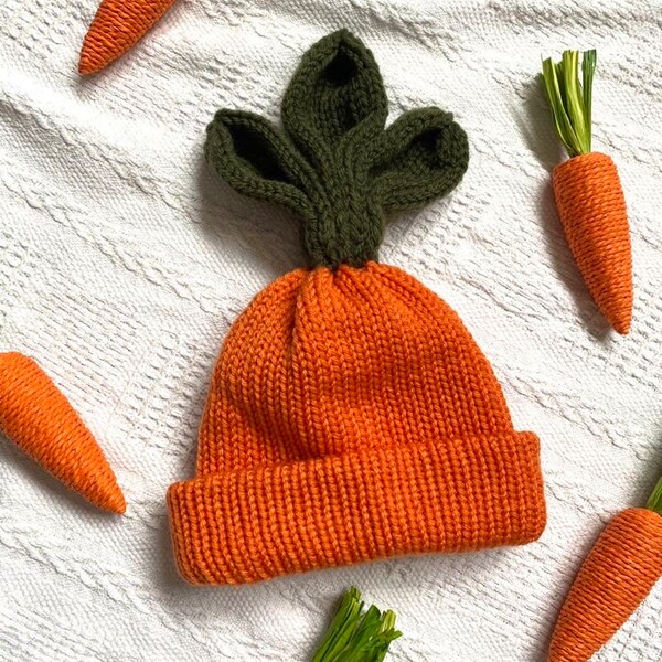 Carrot Hat Etsy