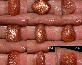 AAA Quality Natural Shine Sunstone Cabochon, Sunstone Gemstone, sunstone Jewelry, Sunstone, Loose Sunstone Gemstone, Jewelry Making Stone