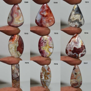 Marvelous Designer Crazy Lace Agate Cabochon, Crazy Lace Agate Jewelry, Crazy Lace Agate Gemstone, Jewelry Making Crazy Lace Agate Stone,