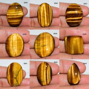 Attractive Top Grade Golden Tiger eye Gemstone, tiger eye Jewelry, Natural Golden tiger eye Cabochon, Smooth Polish Cabochon, Loose Gemstone