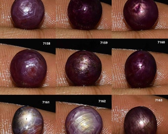 Splendere rubino indiano Cabochon, pietra preziosa rubino naturale, pietra rubino, smalto su un lato, pietra preziosa rubino cabochon, prezzo all'ingrosso Cabochon,