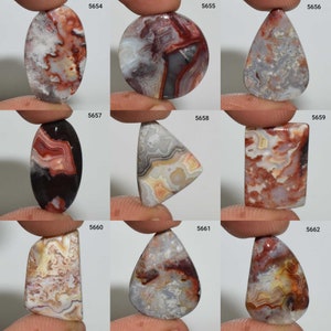 Natural Designer Crazy Lace Agate Cabochon, Crazy Lace Agate Jewelry, Crazy Lace Agate Gemstone, Jewelry Making Crazy Lace Agate Stone,