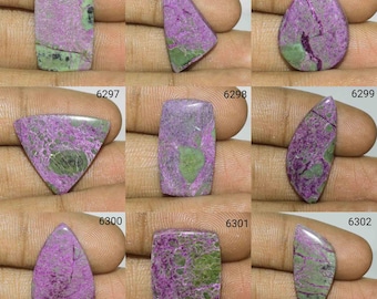 Top Rost Qualität Purpurit Cabochon, natürliche Purpurit Edelstein, Purpurit Schmuck machen, Purpurit Stein, lose Purpurit, Purpurit,