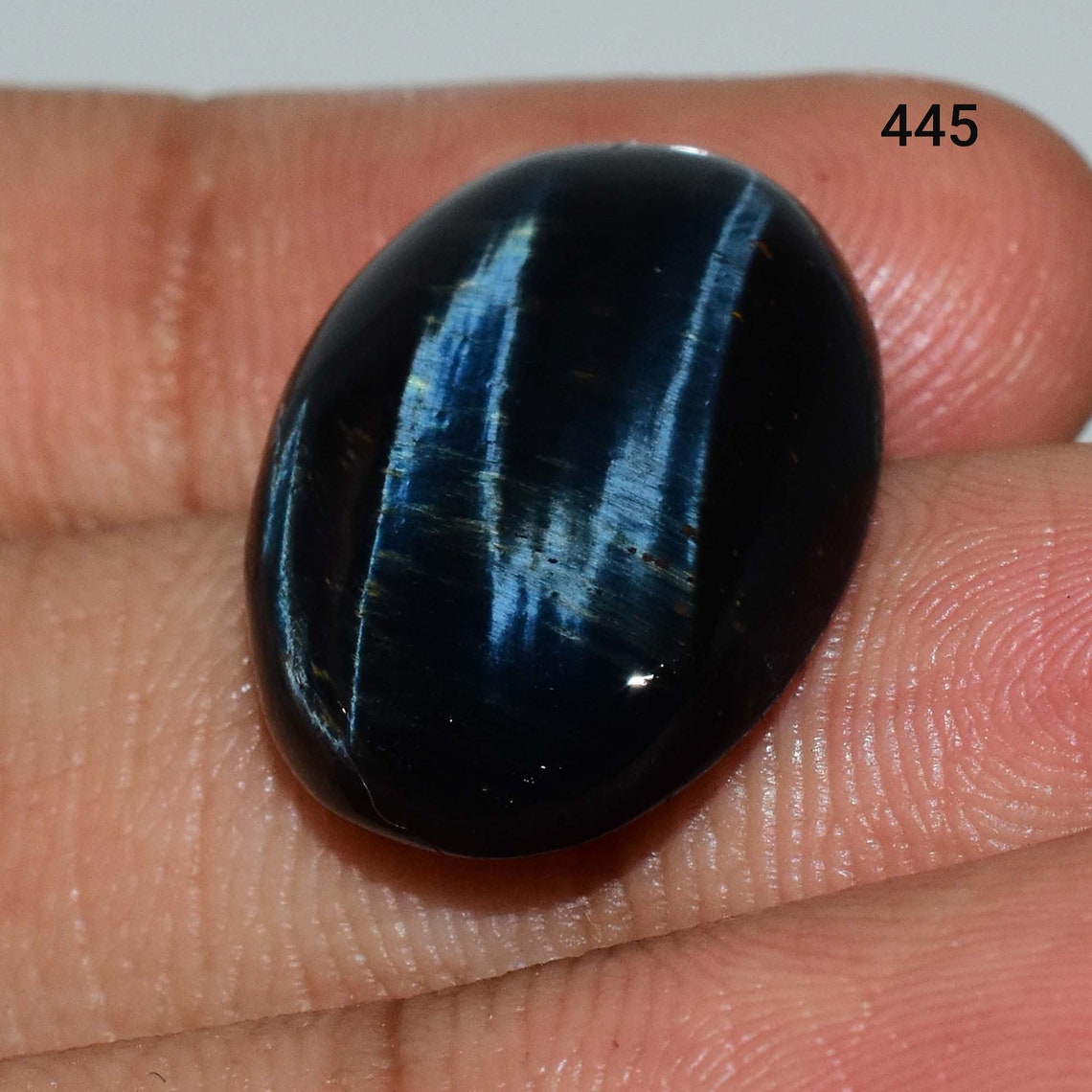100Natural Black Tiger Eye Gemstone Black Tiger Eye Etsy