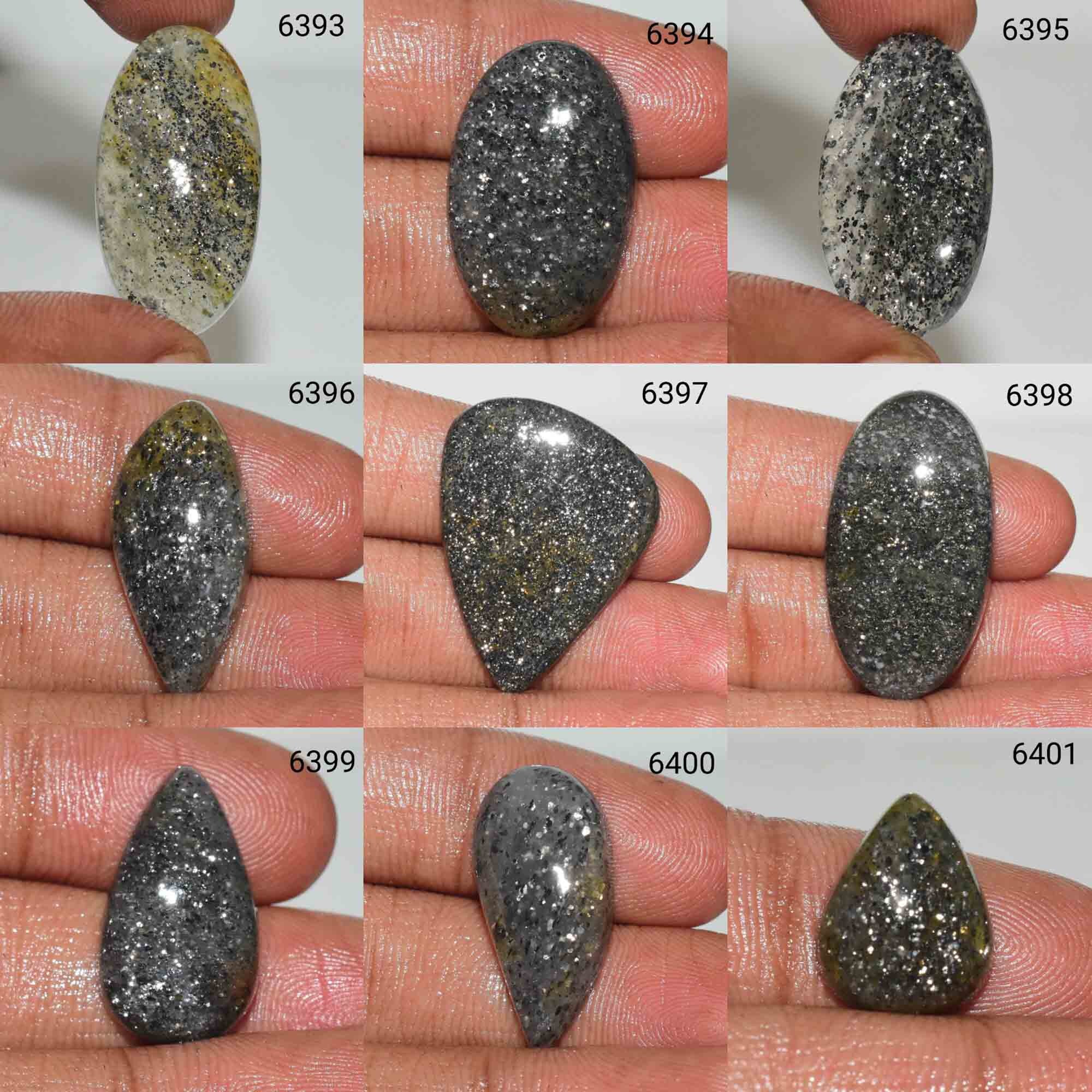 写真 Superb Top Grade Black Sunstone Cabochon, Natural Black Sunstone