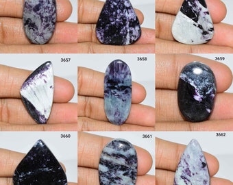 Atractivo cabujón Kammererita , Piedra preciosa Kammererita natural, Joyería kammererita , Kammererita, Camujón de kammererita polaca lisa,