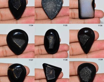 黒瑪瑙ドゥルージー石 45 mm x 12 mm x 10 mm - Etsy 日本