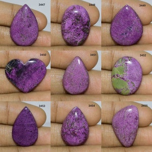 Stunning Designer Purpurite Cabochon, Natural Purpurite Gemstone, Purpurite use Jewelry, Purpurite Stone, Loose Purpurite, Natural Purpurite