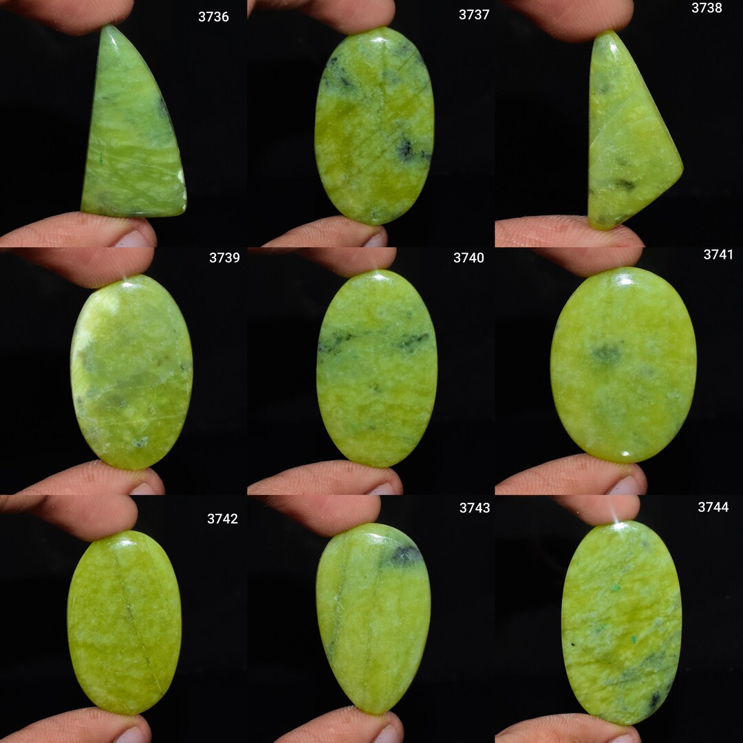 Beautiful Natural Serpentine Gemstone Serpentine Use Jewelry Serpentine