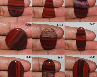 Rare Red Tiger Eye Gemstone - Natural Red Tiger Eye Cabochon - Red Tiger Eye Jewelry - Tiger Eye - Red Tiger Eye - Smooth polish Cabochon -