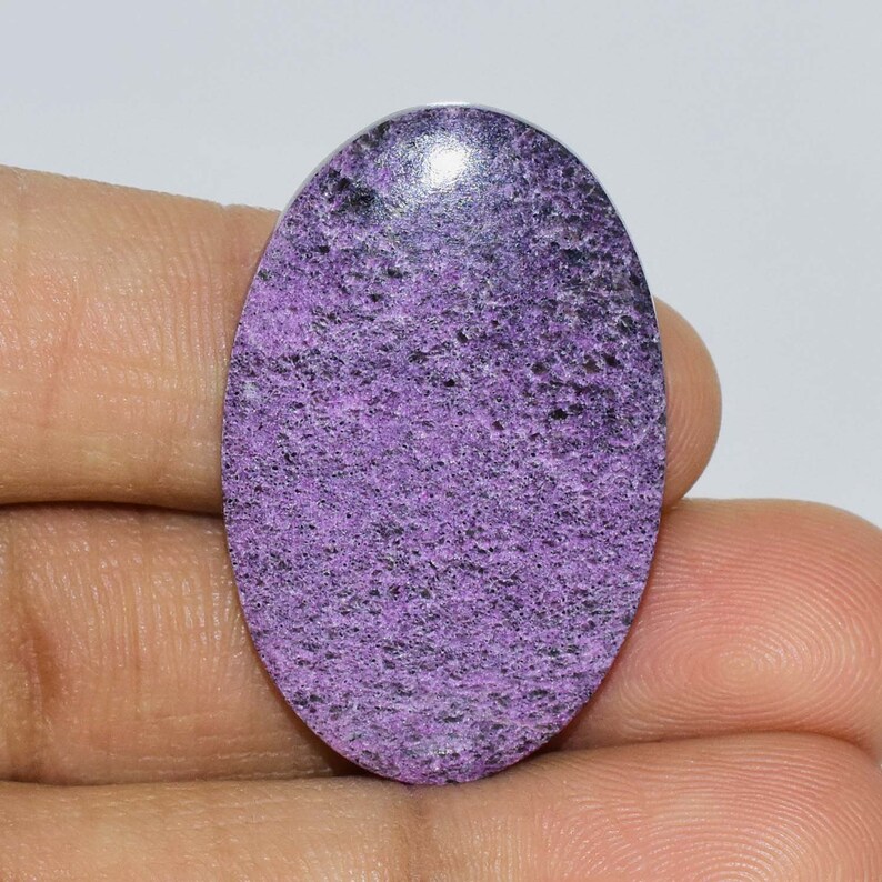 Purpurite Purpurite Jewelry Gemstones 30.55 Cts 36x24x5 MM GS 750 Natural Unique Purpurite Cabochon Purpurite Gemstone