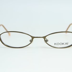 KOOKAI Excelle Brown Oval Eyeglasses Optical Frame 17-10