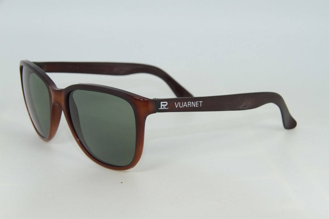 Rare Vintage Vuarnet Brown Sunglasses PX3000 Mineral Gray Lens - Etsy