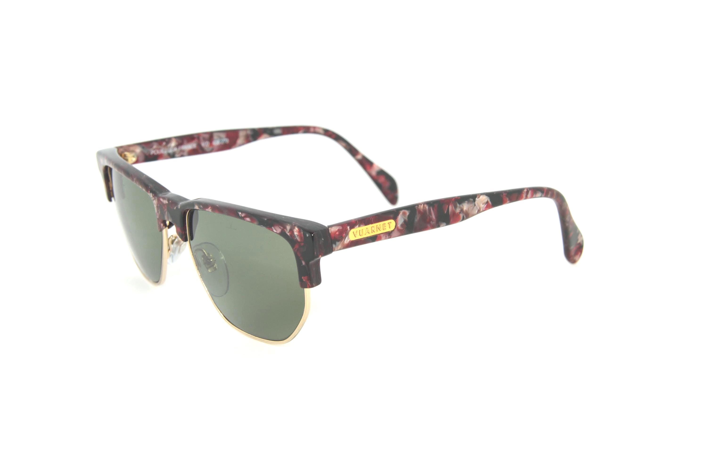 Rare Vintage VUARNET 438 Red Sunglasses PX3000 Mineral Lens 