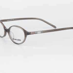 COMPLICE BASIC Gray Oval Eyeglasses Optical Frame