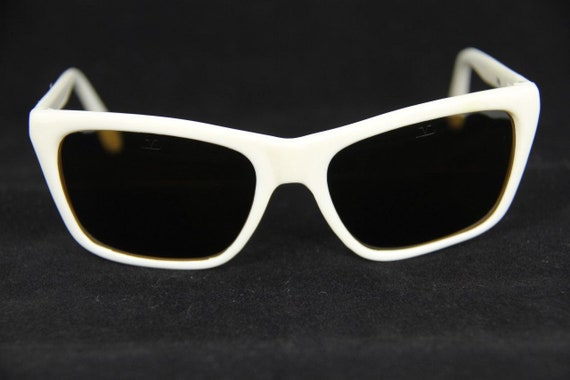 Vintage 1980's Vuarnet 006 White Sunglasses PX2000