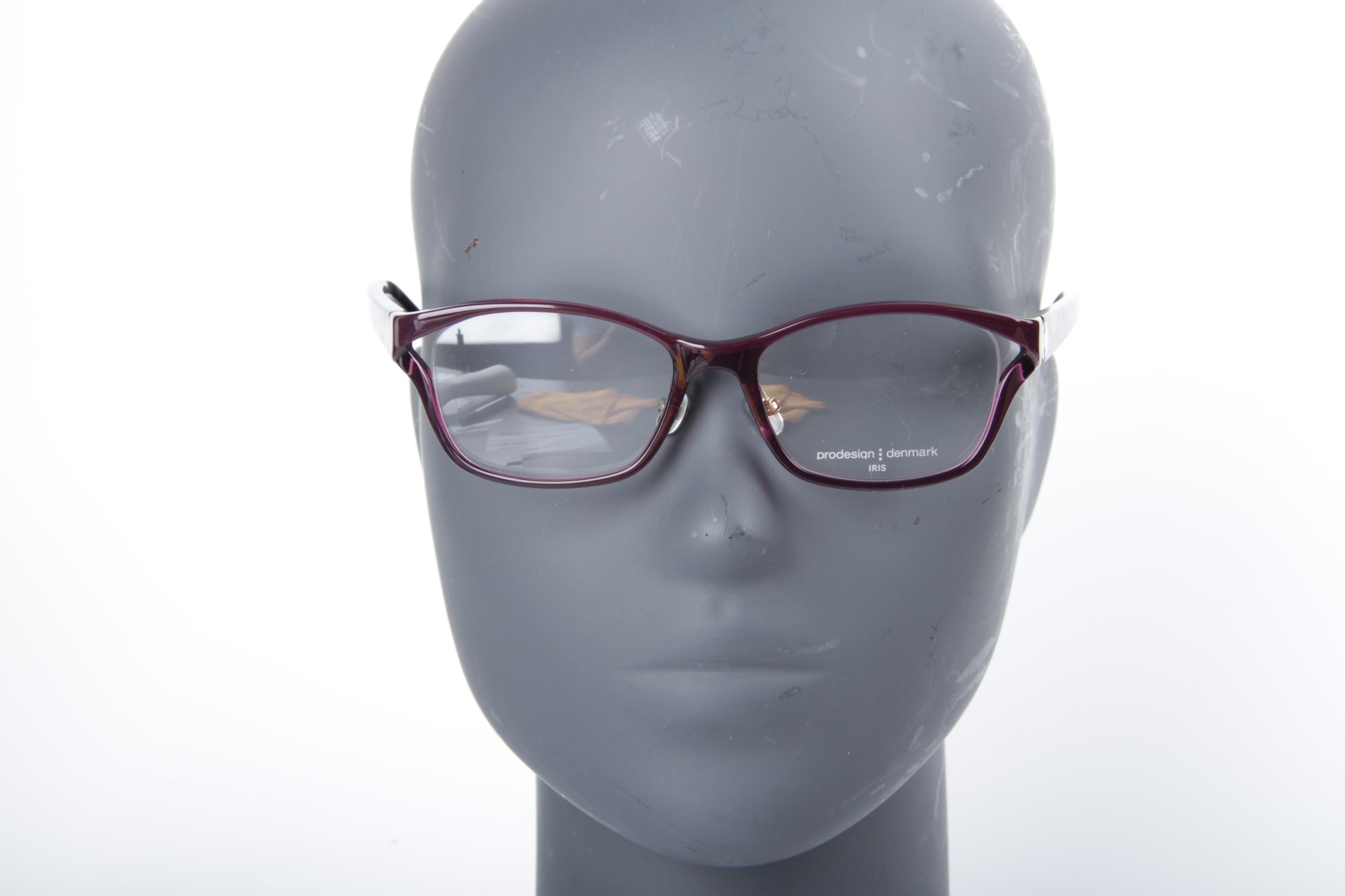 Lunettes De Vue Prodesign Denmark 5645 Marron - Monture Grande Taille Femme - Neuf
