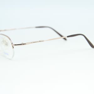 NO SIDE TT 3016 Lunettes de vue dorées demi-cerclées, monture optique 18-2