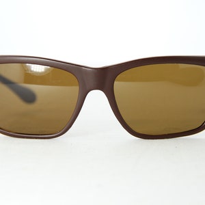 Vintage 1980&#39;s Vuarnet 006 Brown Matte Sunglasses PX2000 Mineral Brown lens