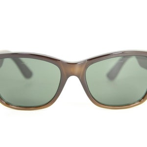 Vintage Vuarnet 086 Dark Brown Sunglasses PX3000 Gray Mineral lens