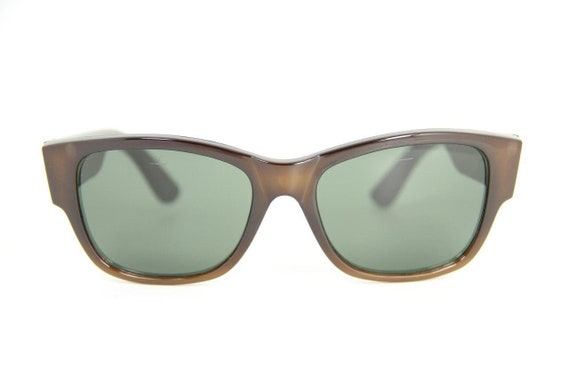 Vintage Vuarnet 086 Dark Brown Sunglasses PX3000 … - image 1