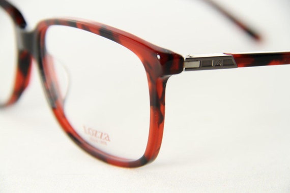 Lozza VL1949 Black & Red Eyeglasses Optical Frame - image 3