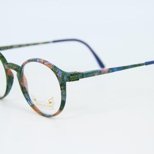 AMERICAN CITIES EUREKA VE1E Round Green Eyeglasses Optical Frame