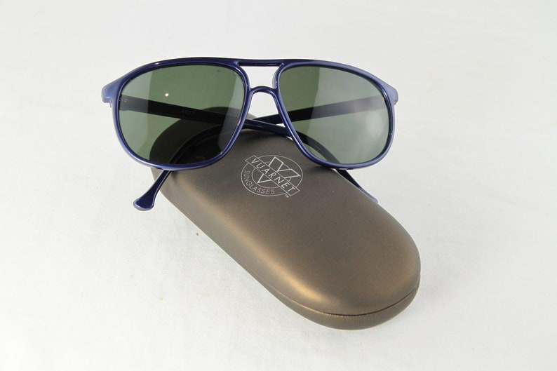 Vuarnet 017 Blue Metal Pilot Aviator Sunglasses PX3000 Mineral - Etsy