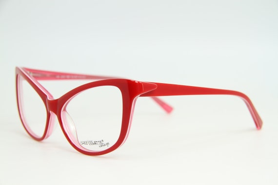 Gafas graduadas rojas mujer sale