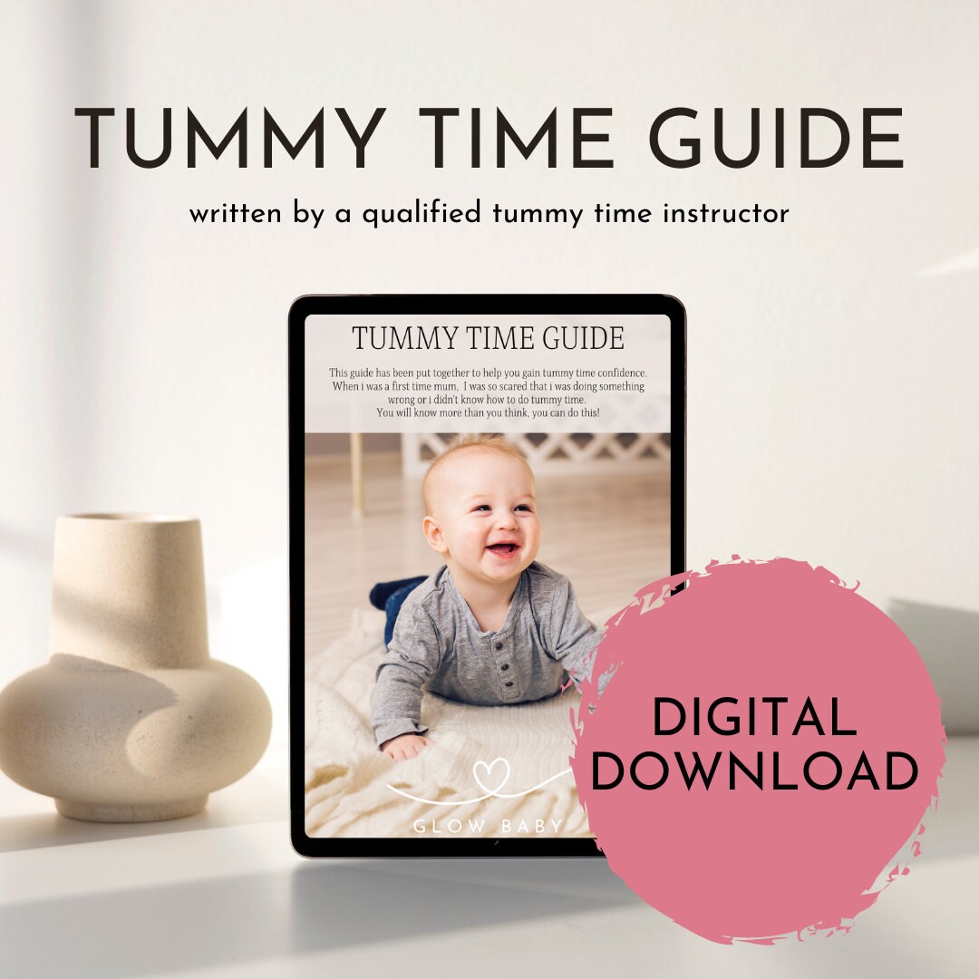 Tummy Time Guide | Essential Baby Tips | Tummy Time Tips | Digital ...