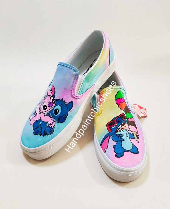 Buy Handpainted Lilo Stitch,disney Stitch,stitch Vans,disney Shoes,disney  Trip,custom Lilo Stitch Shoes,lilo Stitch Gifts,unique Lilo Stitch Online  in India 