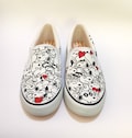 Snoopy inspired hand painted shoes,local brand shoes,Custom Hand Painted,Slip on,Unisex slip on,Gift for boy girl friends,Handpaintchicshoes product logo