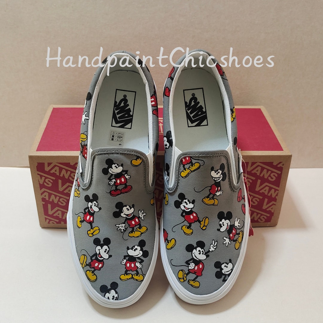 Disney Vans Classic Slip On - Mickey Mouse s-l400.jpg main image 2