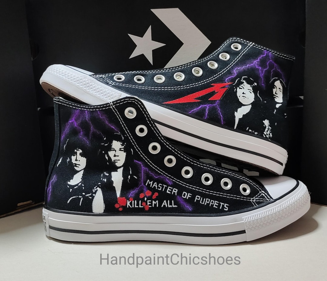 金城 スカイラプター 15p Motiv The Great Wave off Kanagawa Custom Converse Painting Custom