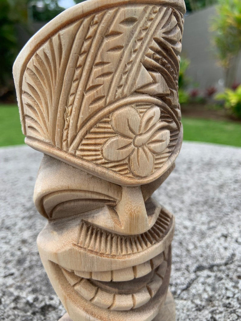 7 LONO TIKI God of Goodluck and Happiness Hawaiian Etsy