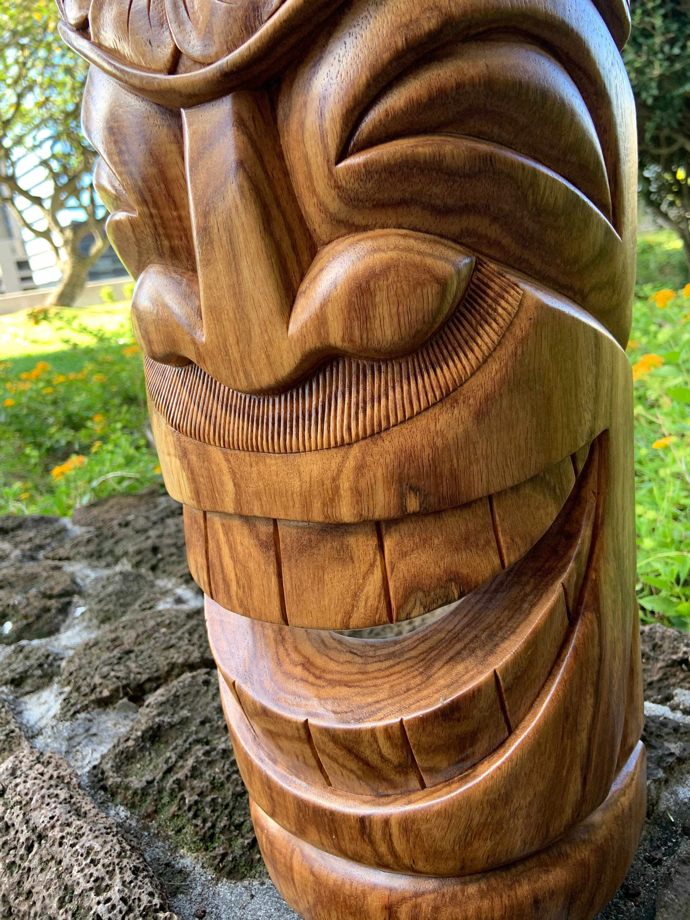 22 Mask LONO TIKI God of Goodluck and Happiness Hawaiian - Etsy