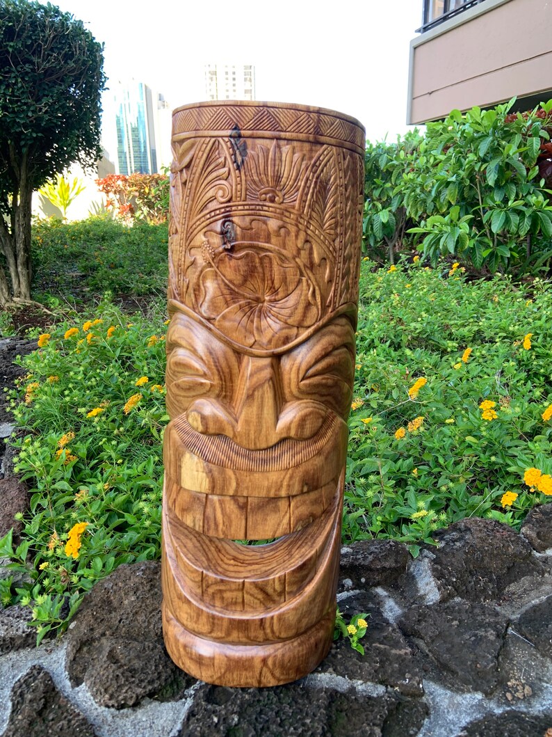 22 Mask LONO TIKI God of Goodluck and Happiness Hawaiian - Etsy