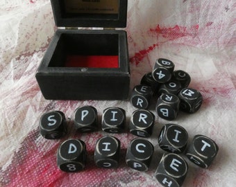 Black Heart Spirit Dice