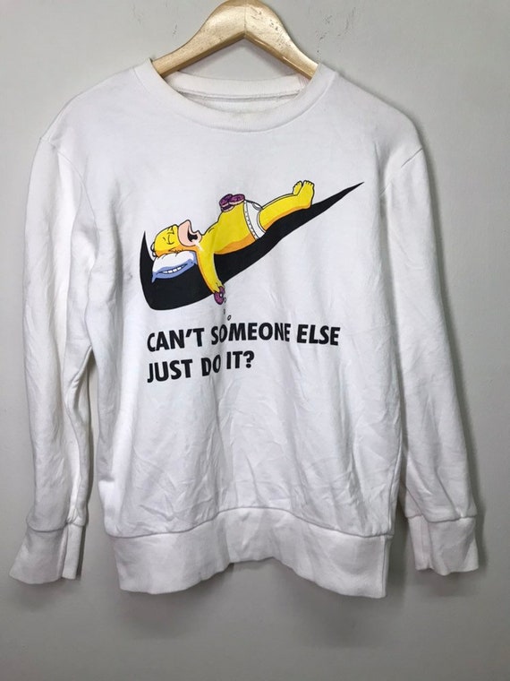 nike simpsons sweatshirt