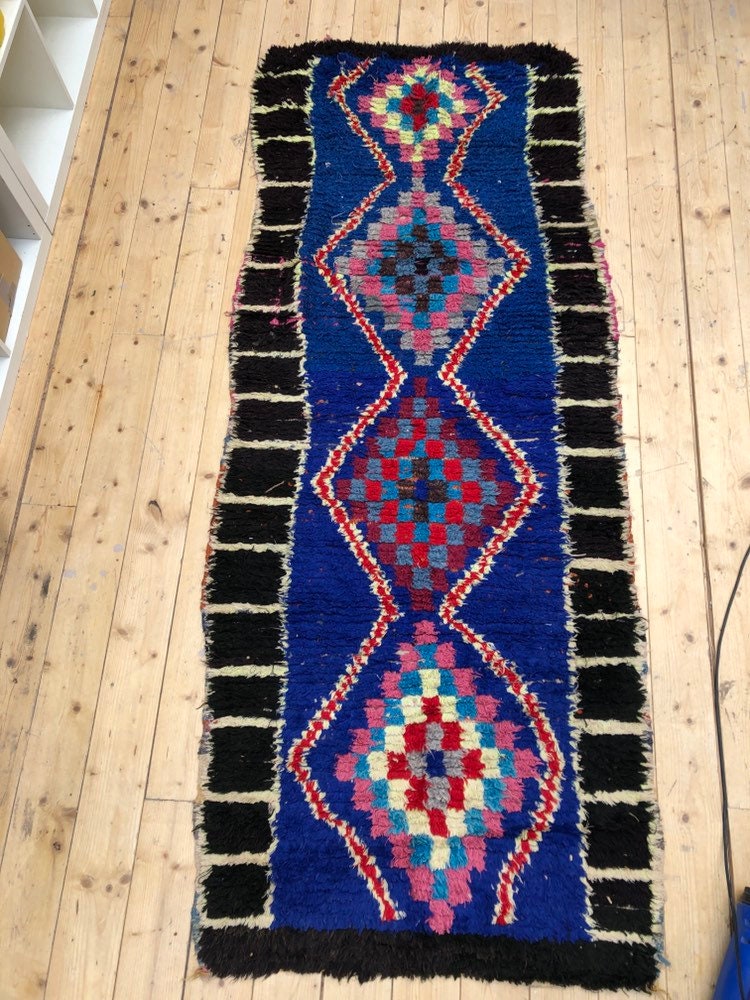 Tapis Berbère Marocain Ancien/Vintage Azilal 2, 37x1M