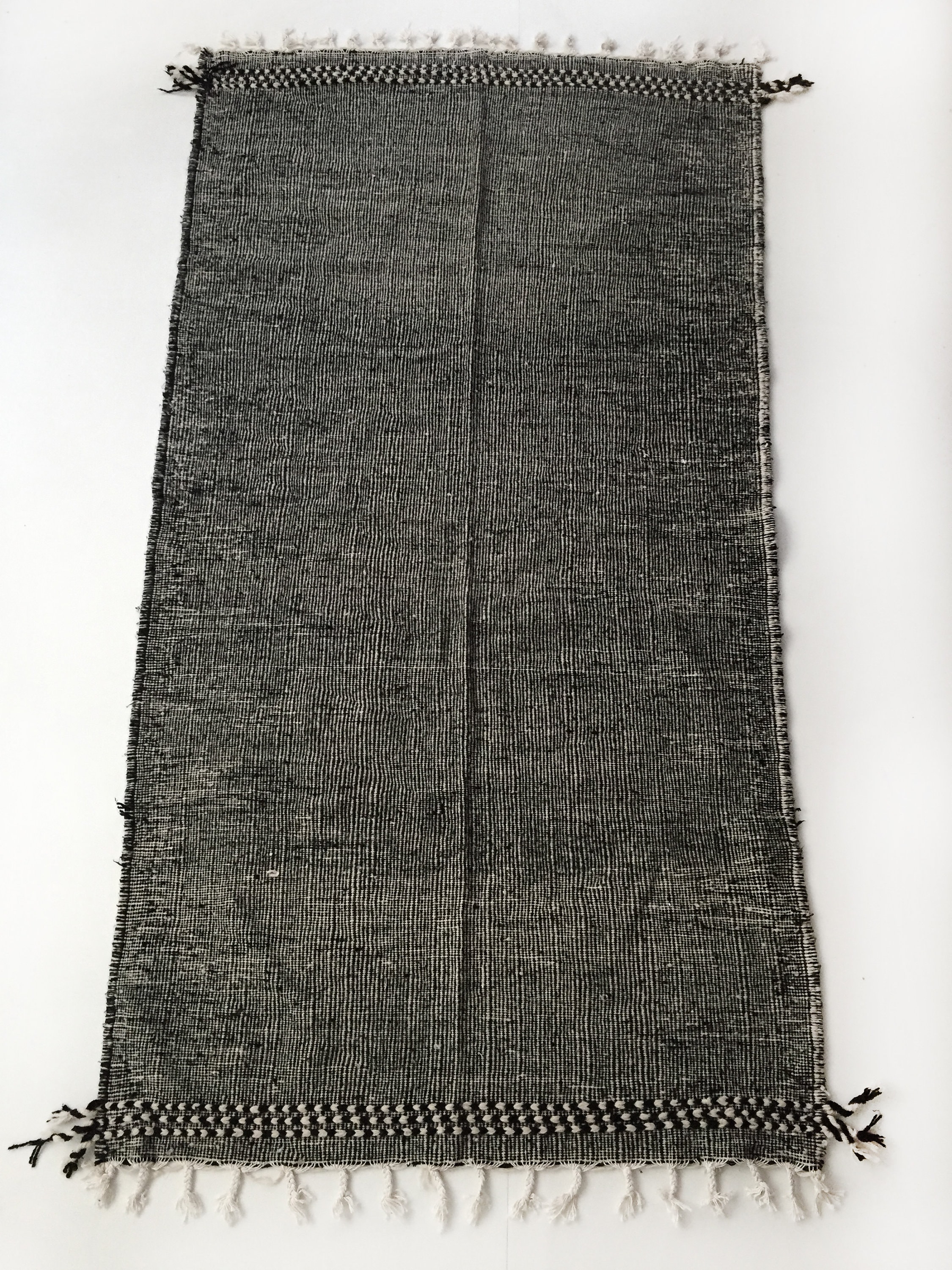 Tapis Berbère Marocain Kilim Zanafi 263x138cm