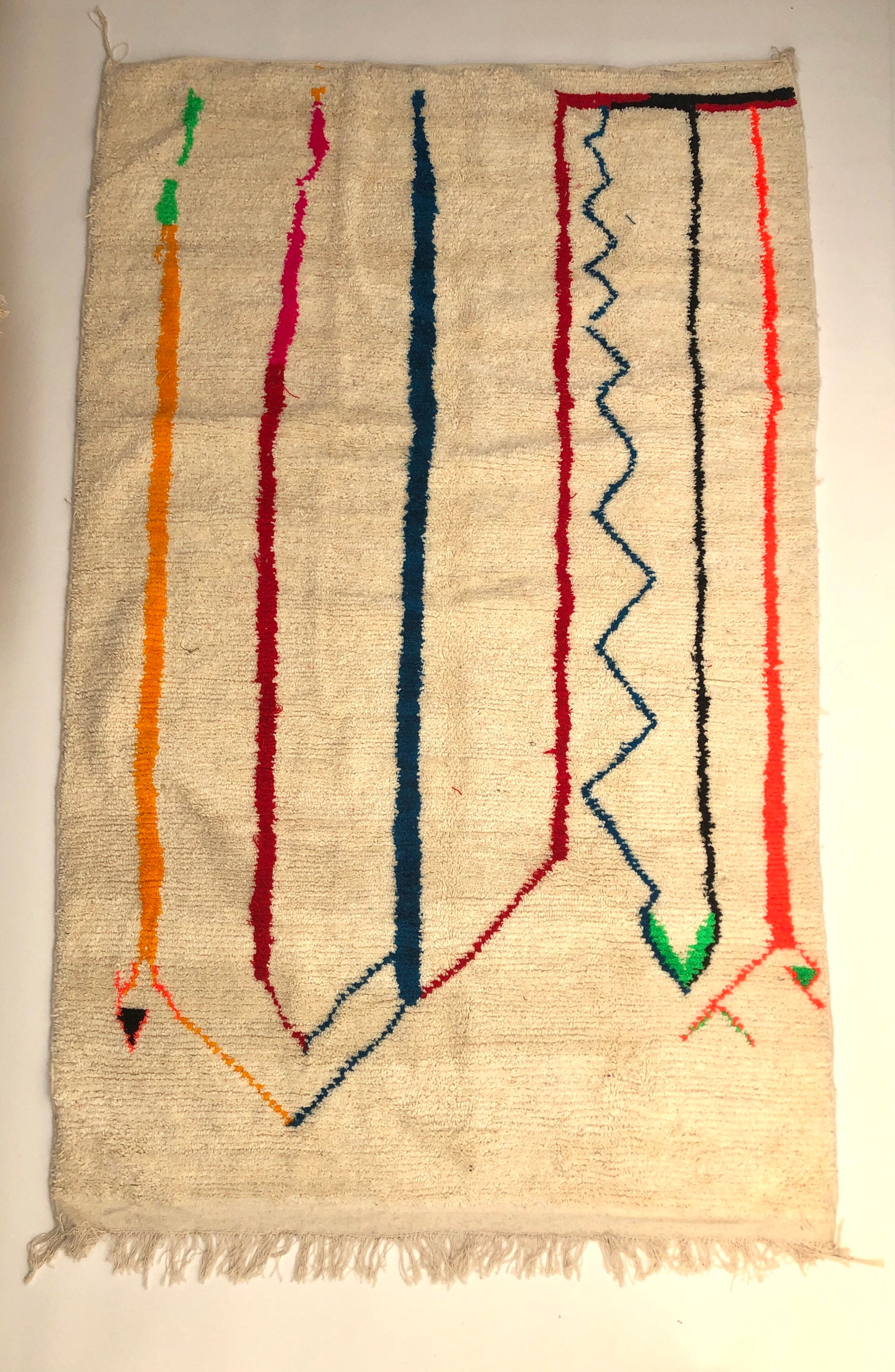 Tapis Berbère Marocain Azilal Neuf 2, 48x1, 54M
