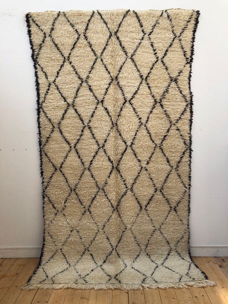 Authentique Tapis Berbère Marocain Marmoucha 2, 96x1, 63M