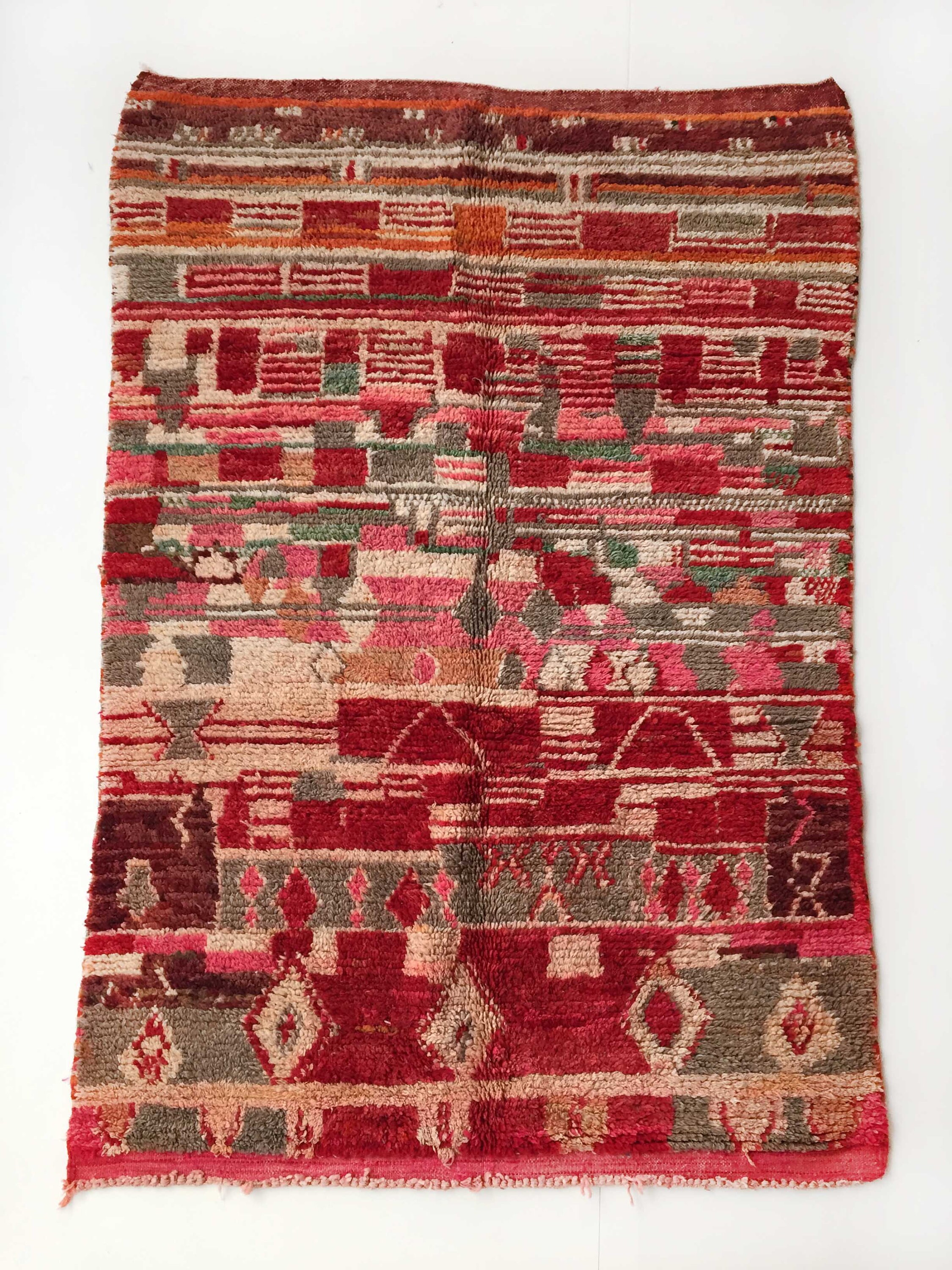 Tapis Berbère Marocain Boujaad 2, 44x1, 5M