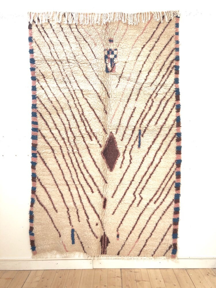 Tapis Berbère Marocain Azilal 2, 5x1, 54M